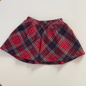 Baby Gap Plaid Skirt